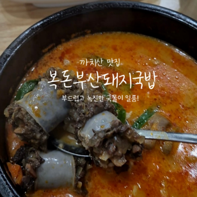 복돈부산돼지국밥 대표후기 이미지 3